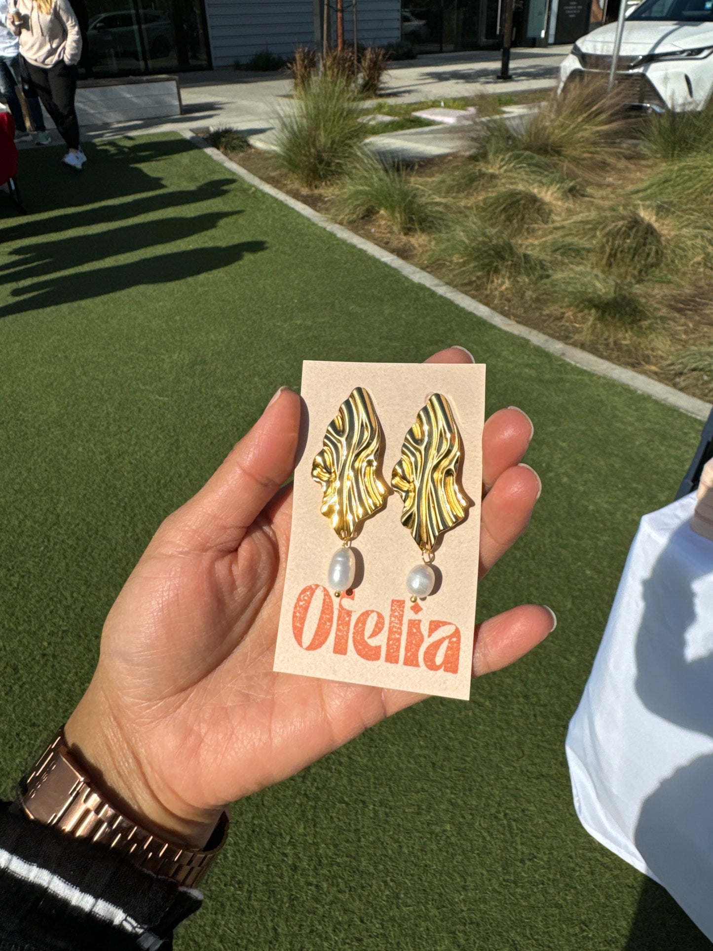 Gold and Fresh Watee Pearls